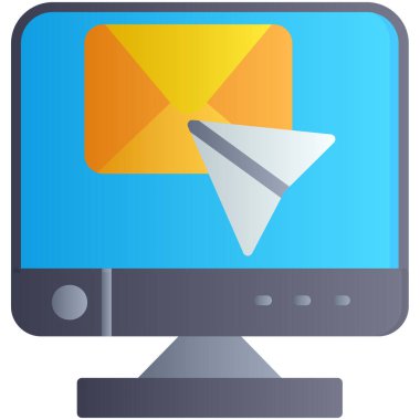 e-posta posta simgesi düz biçimli