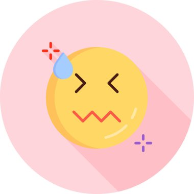 Düz biçimli emoji simgesi