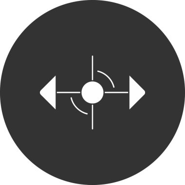 Beyaz arkaplanda vektör simgesi izole edildi