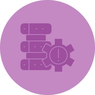 Modern simgenin vektör illüstrasyonu simge eksikliği