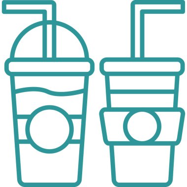 İç bakalım. Web simgesi basit illüstrasyon