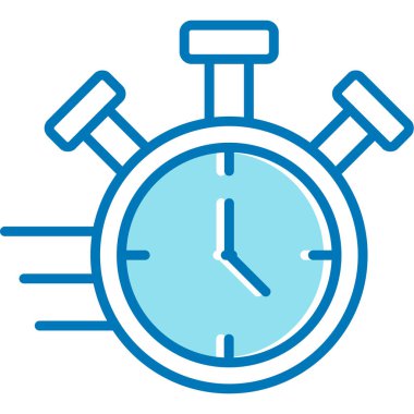 Çalar saat simgesi. Beyaz üzerinde izole edilmiş web tasarımı için alarm saat vektör simgesinin özeti