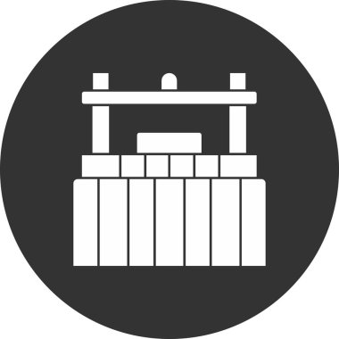 Bir b eksikliği simgesinin vektör çizimi