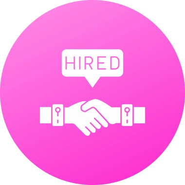 İş görüşmesinin vektör illüstrasyonu