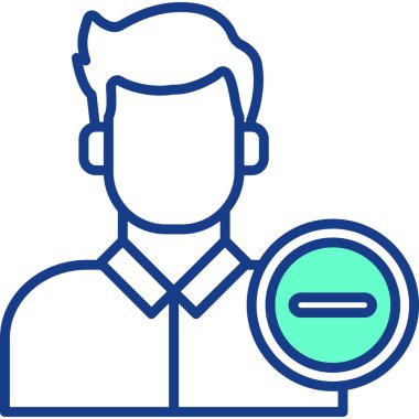 Modern bir simgenin vektör illüstrasyonu