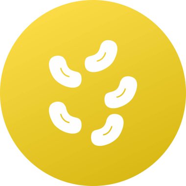 Sahanda yumurta ikonu, vektör illüstrasyon