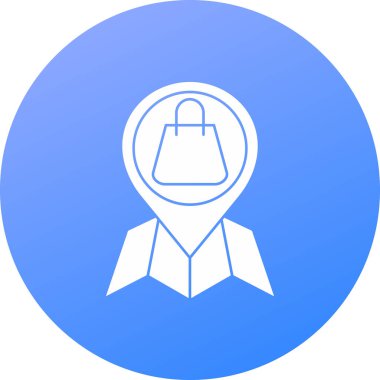 Çanta. Web simgesi basit illüstrasyon