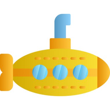 Gemi simgesi. vektör illüstrasyonu