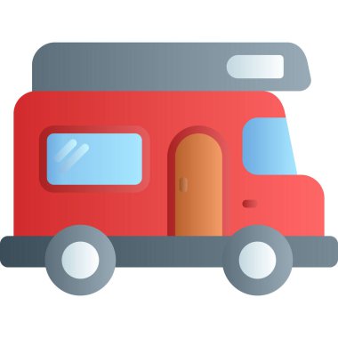 kamp çadırı vektör çizimi