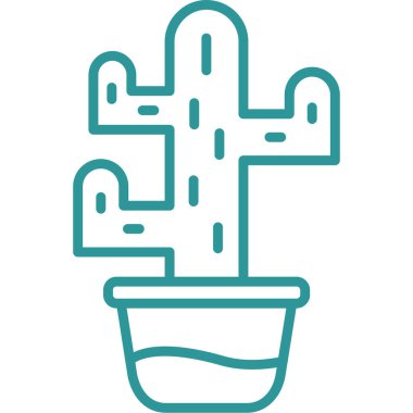 bitki simgesi vektör illüstrasyonu