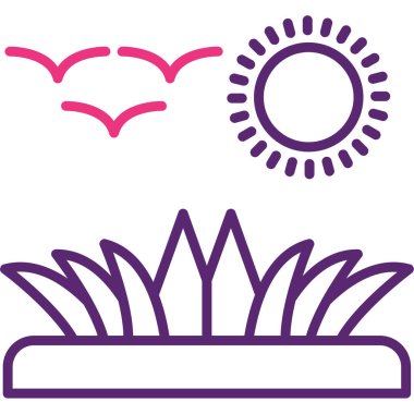 spa ve sağlık ikonu vektör tasarımı grafiği