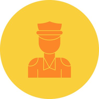 askeri simge vektör illüstrasyonu