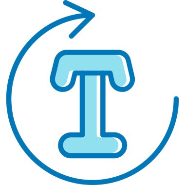 Mavi ve siyah rengin vektör çizimi