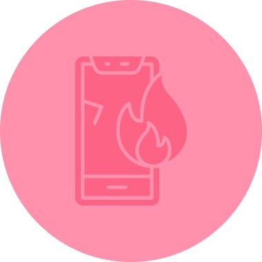 Simge vektör resimlemesini ateşle