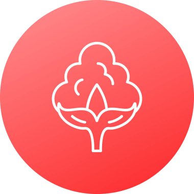 ağaç simgesi vektör illüstrasyonu