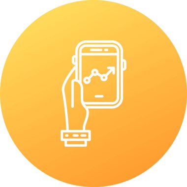 Telefon vektör simgesi modern basit vektör illüstrasyonu