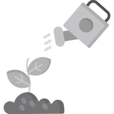 Sulama kutusu ve bitki simgesi