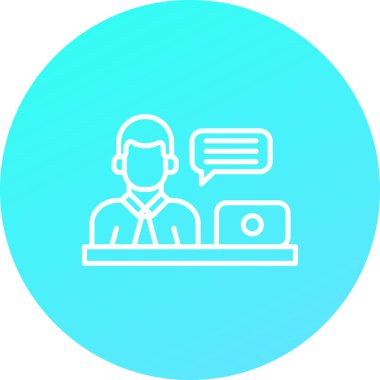 seo modern simgesinin vektör illüstrasyonu