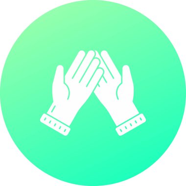 Eller simge vektör illüstrasyonu