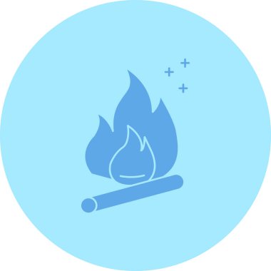 vektör ateş simgesi illüstrasyonu