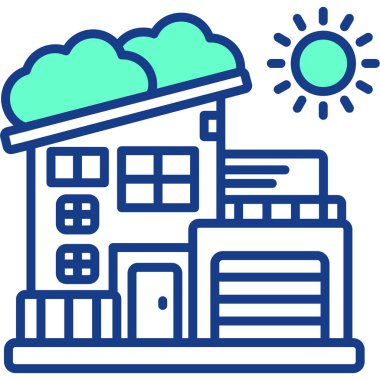 Bulut simgesi. vektör basit illüstrasyon