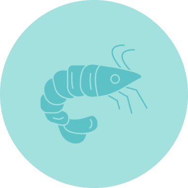 Balık simgesinin vektör illüstrasyonu