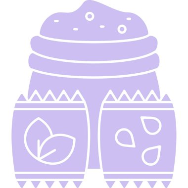 Çizgi film kaktüsünün vektör çizimi