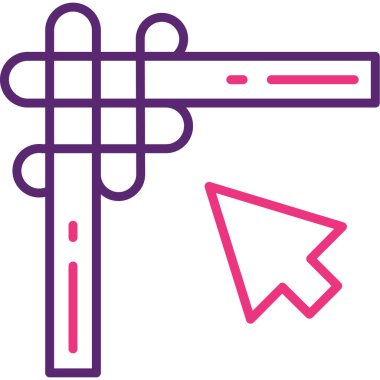 ok simgesi vektör illüstrasyonu