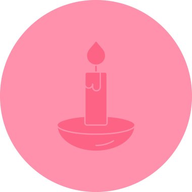 Mum. Web simgesi basit illüstrasyon