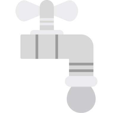 Musluk ikonu. Basit tasarım