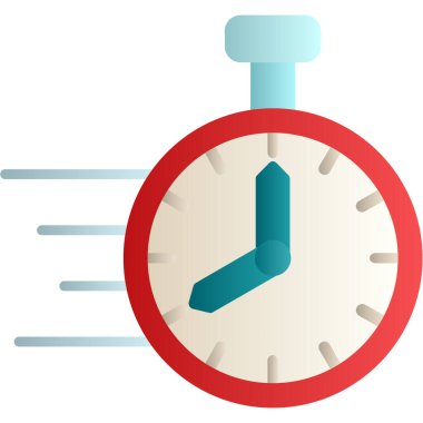 Alarm saat vektör simgesi