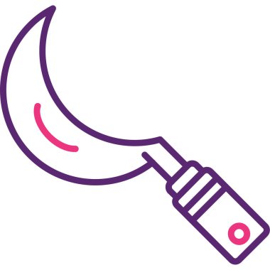 Cadılar Bayramı. Web simgesi basit illüstrasyon