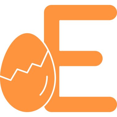 Yumurta Simgesi, Vektör illüstrasyonu