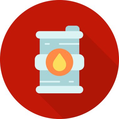 mum ateşi simgesi düz stil