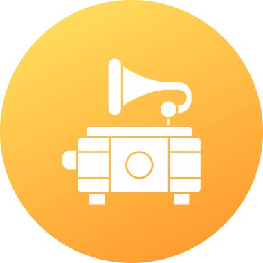 hoparlör vektör renk simgesi