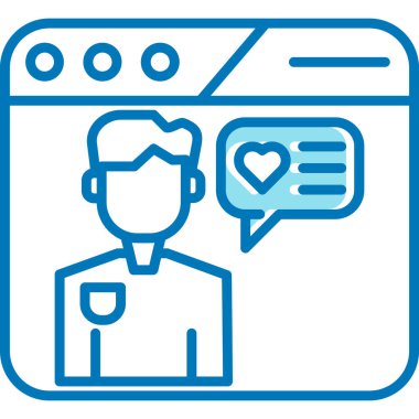 seo modern simgesinin vektör illüstrasyonu