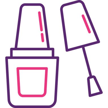 boya fırçası simgesi, vektör illüstrasyonu