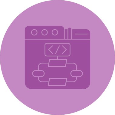 seo modern simgesinin vektör illüstrasyonu