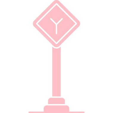 Trafik lambası. Basit illüstrasyon