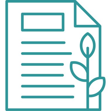 bitki web simgesi, basit vektör illüstrasyonu