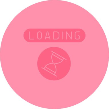 Modern basit tasarım vektör simgesi yükleniyor