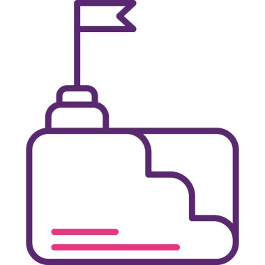 fırça. Web simgesi basit illüstrasyon