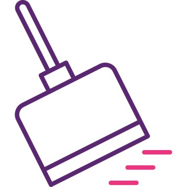 fırça. Web simgesi basit illüstrasyon