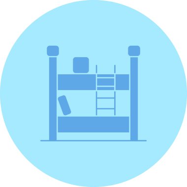 mobilya ikonu vektör illüstrasyonu