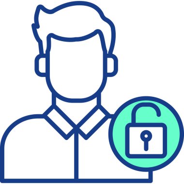 kullanıcı simgesi, vektör illüstrasyonu