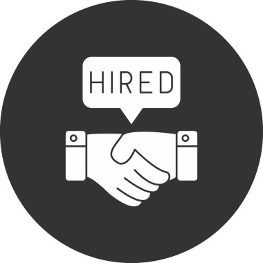 İş ve finans simgesinin vektör illüstrasyonu