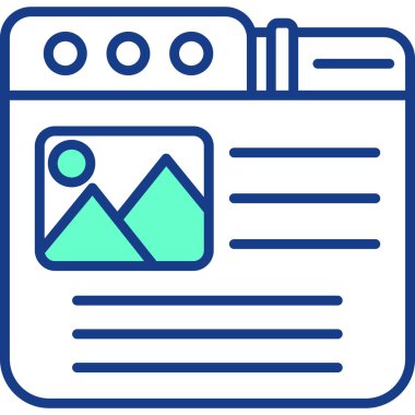 Takvim. Web simgesi basit illüstrasyon