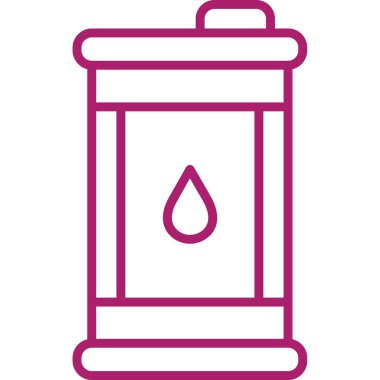 Yağ. Web simgesi vektör illüstrasyonu