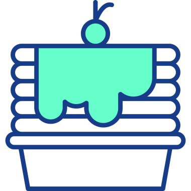 Banyo havluları banyo ikonu