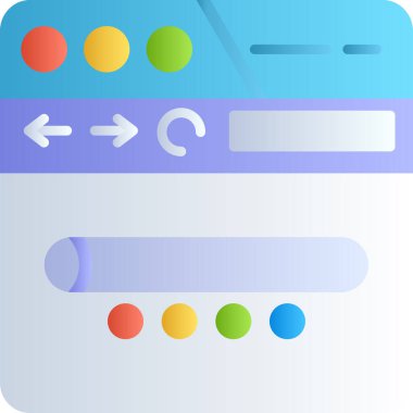 tarayıcı arayüzü internet simgesi